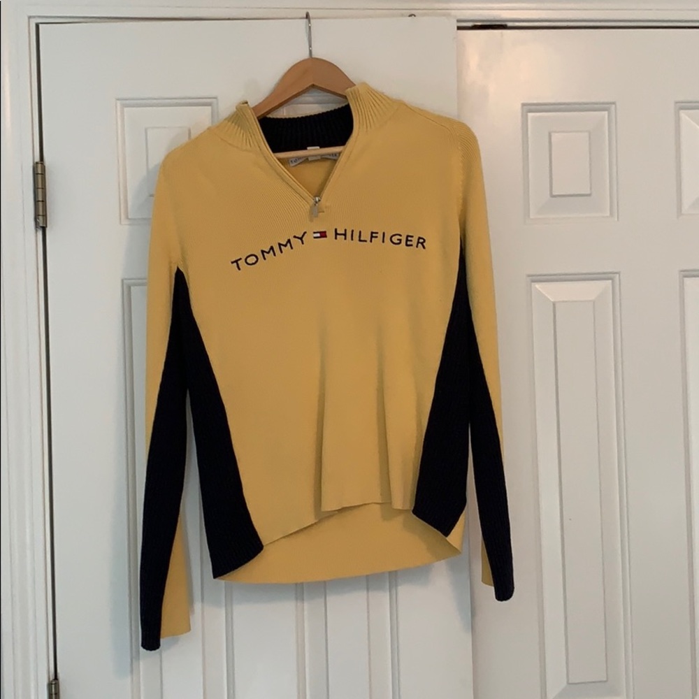 Tommy quarter zip